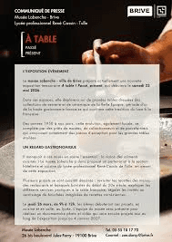 Illustration de l'événement : Exposition: A table ! Passé, présent (Musée Labenche)