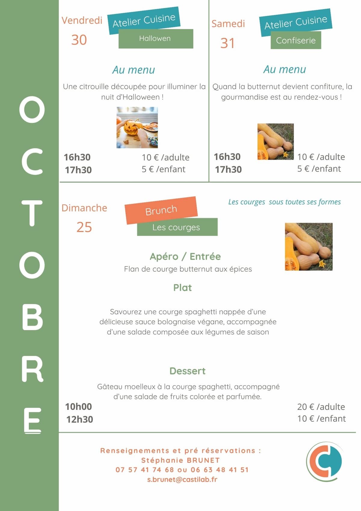 Illustration de l'événement : Ateliers culinaires Bio d'Ici
