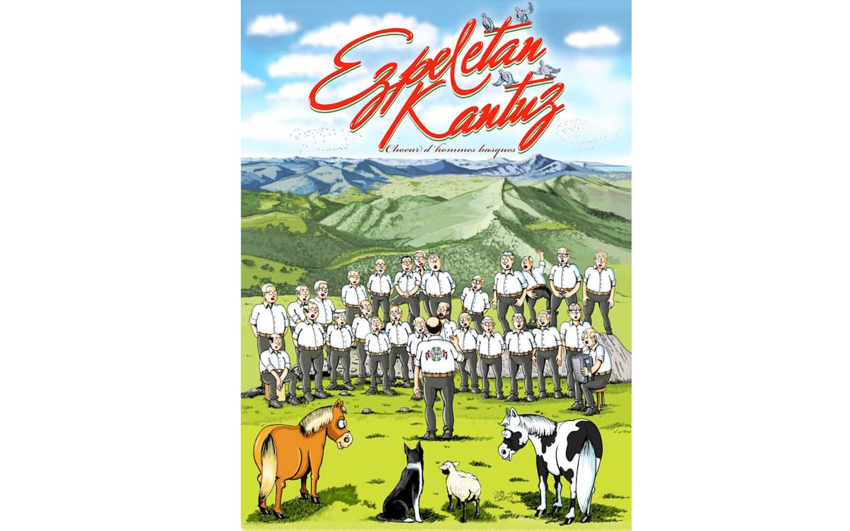 Illustration de l'événement : Concert de chants basque avec le Chœur Basque Ezpeletan Kantuz