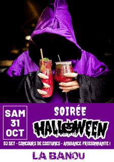 Illustration de l'événement : Soirée Halloween (La Banou)