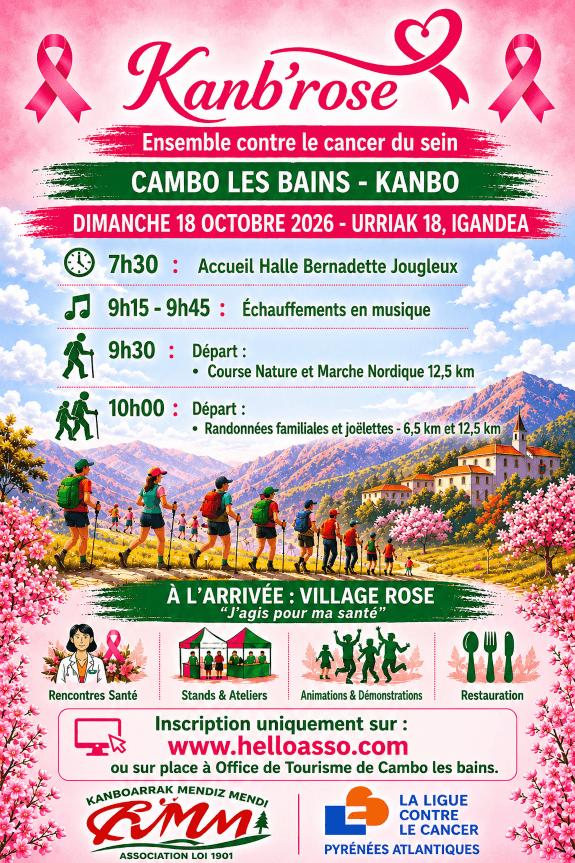 Illustration de l'événement : Kanb'rose - Ensemble contre le cancer du sein