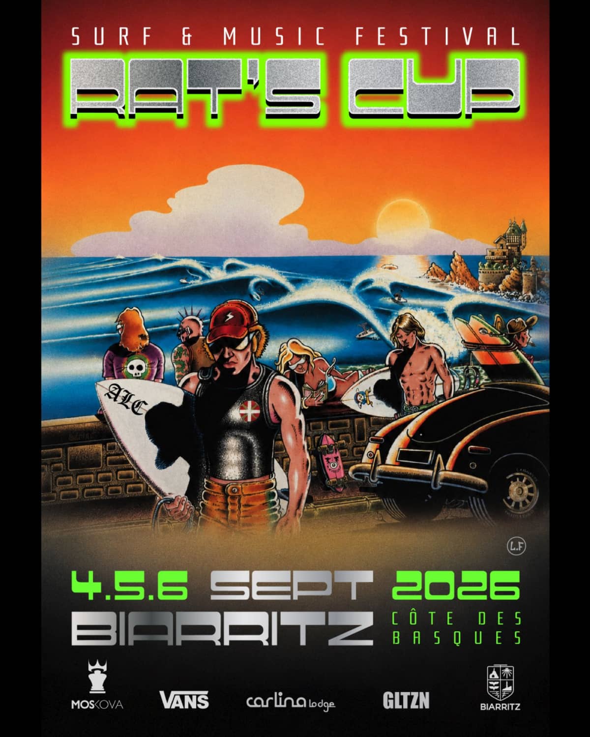 Illustration de l'événement : Rat's cup - Surf & Music Festival