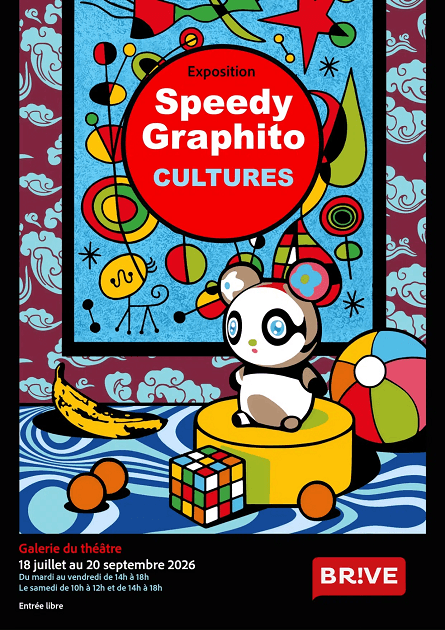 Illustration de l'événement : Exposition: Speedy Graphito Cultures (Galerie du Théâtre)