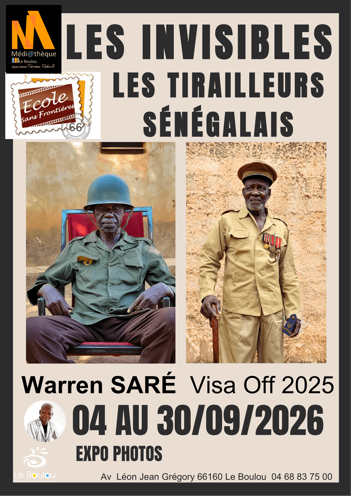 Illustration de l'événement : LES INVISIBLES : LES TIRAILLEURS SÉNÉGALAIS