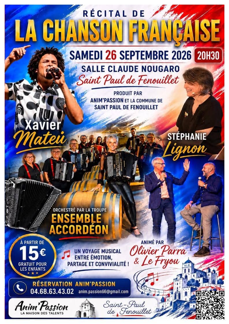 Illustration de l'événement : RECITAL DE LA "CHANSON FRANCAISE"