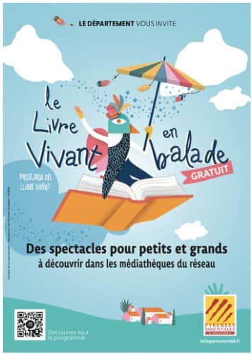 Illustration de l'événement : LE LIVRE VIVANT EN BALADE