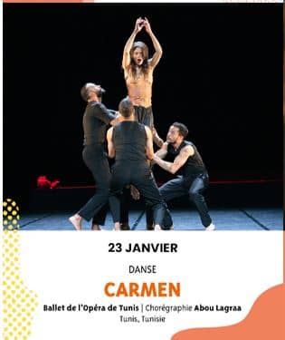 Illustration de l'événement : THÉÂTRE DES ASPRES -SAISON CULTURELLE 26/27 : CARMEN