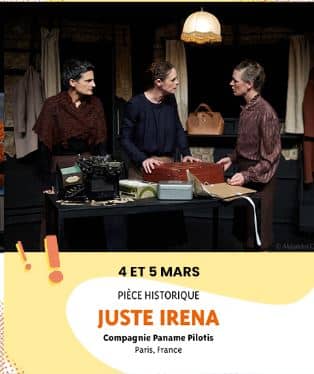 Illustration de l'événement : THÉÂTRE DES ASPRES -SAISON CULTURELLE 26/27 :JUSTE IRENA