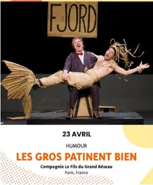 Illustration de l'événement : THÉÂTRE DES ASPRES -SAISON CULTURELLE 26/27 : LES GROS PATIENT BIEN