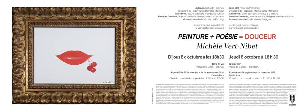 Illustration de l'événement : PEINTURE + POÉSIE = DOUCEUR