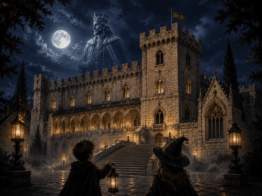 Illustration de l'événement : HALLOWEEN AU PALAIS DES ROIS DE MAJORQUE