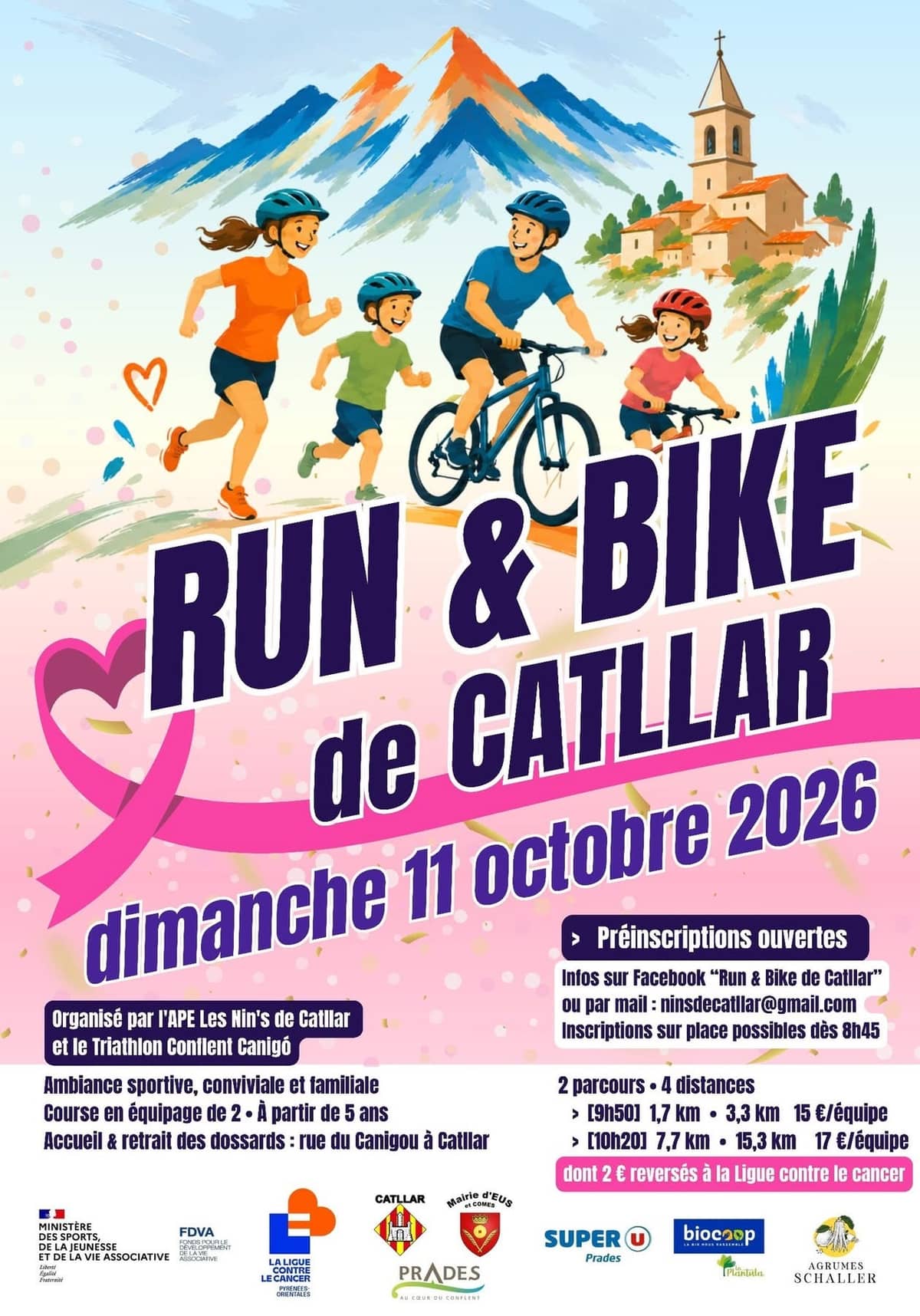 Illustration de l'événement : RUN & BIKE À CATLLAR
