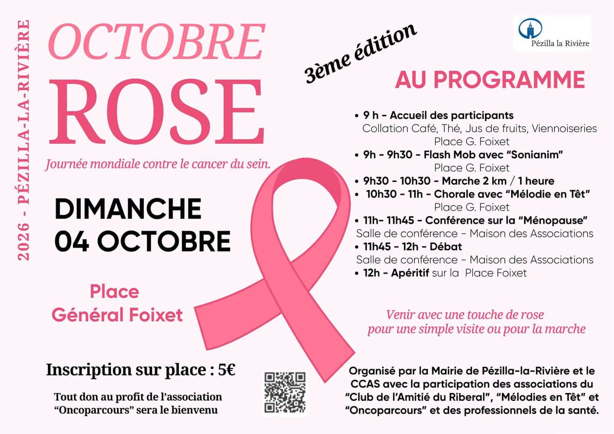Illustration de l'événement : 3ÈME ÉDITION OCTOBRE ROSE