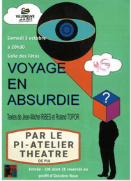 Illustration de l'événement : VOYAGE EN ABSURDIE