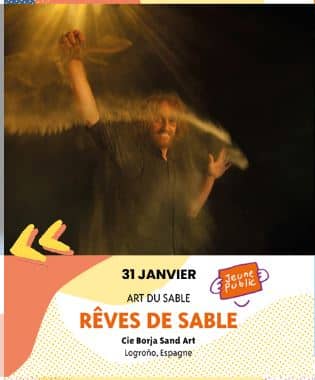 Illustration de l'événement : THÉÂTRE DES ASPRES -SAISON CULTURELLE 26/27 : RÊVES DE SABLE
