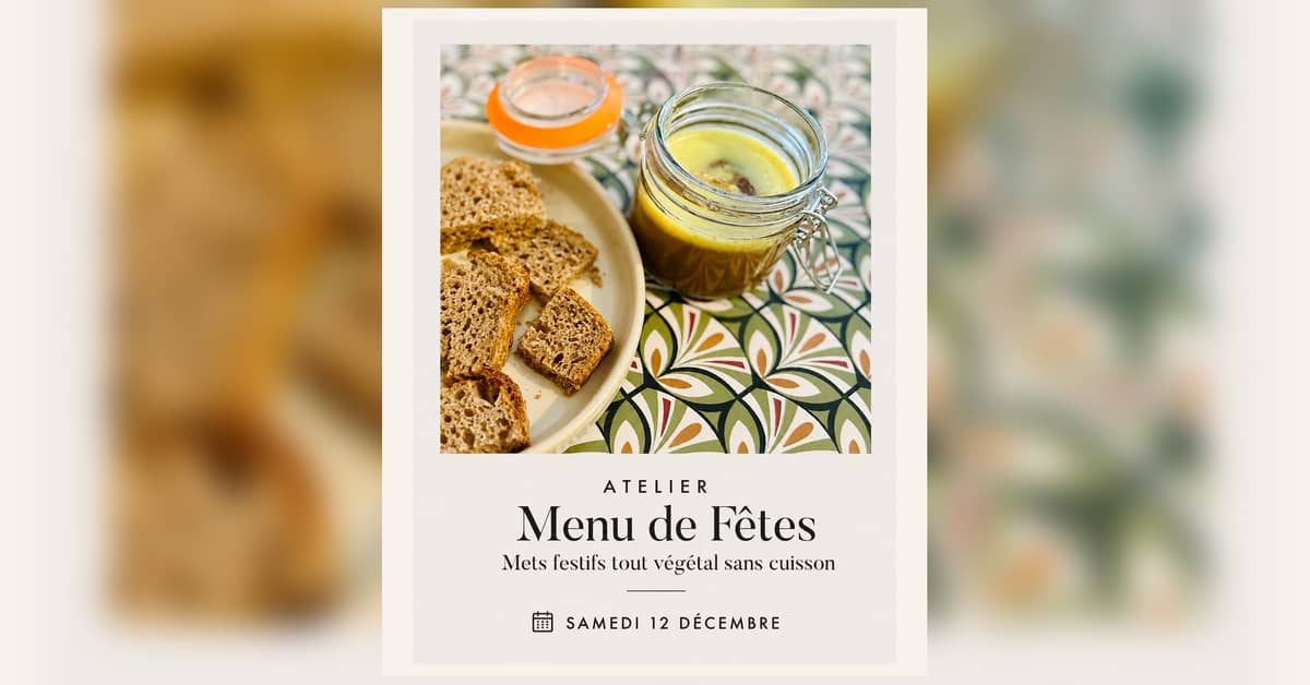 Illustration de l'événement : ATELIER MENU DE FÊTES