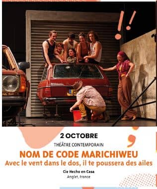 Illustration de l'événement : THÉÂTRE DES ASPRES -SAISON CULTURELLE 26/27 : NOM DE CODE MARICHIWEU