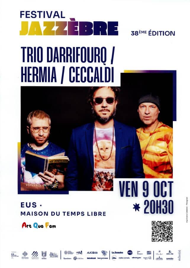 Illustration de l'événement : JAZZÈBRE: DARRIFOURQ - HERMIA - CECCALDI