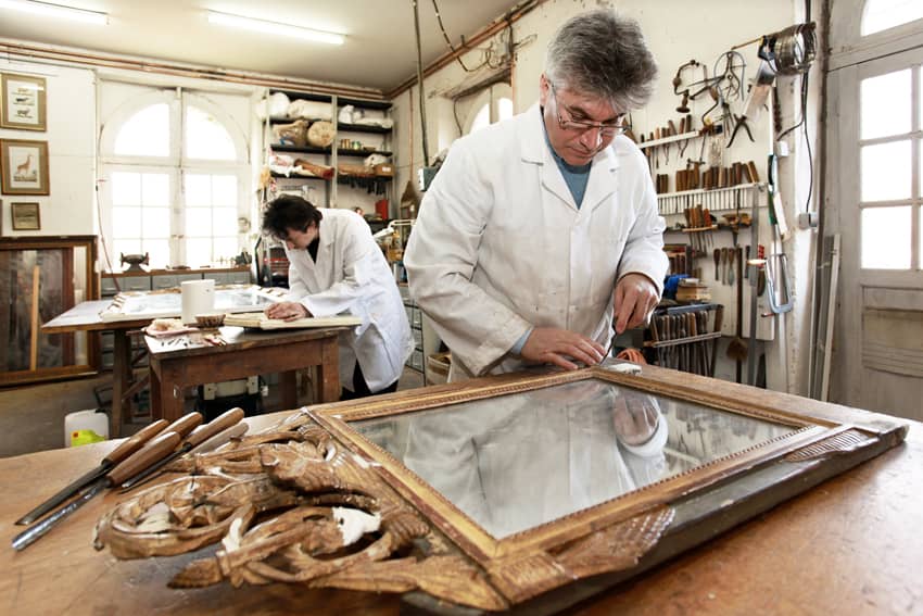 Illustration de l'événement : L'atelier de restauration d'antiquités