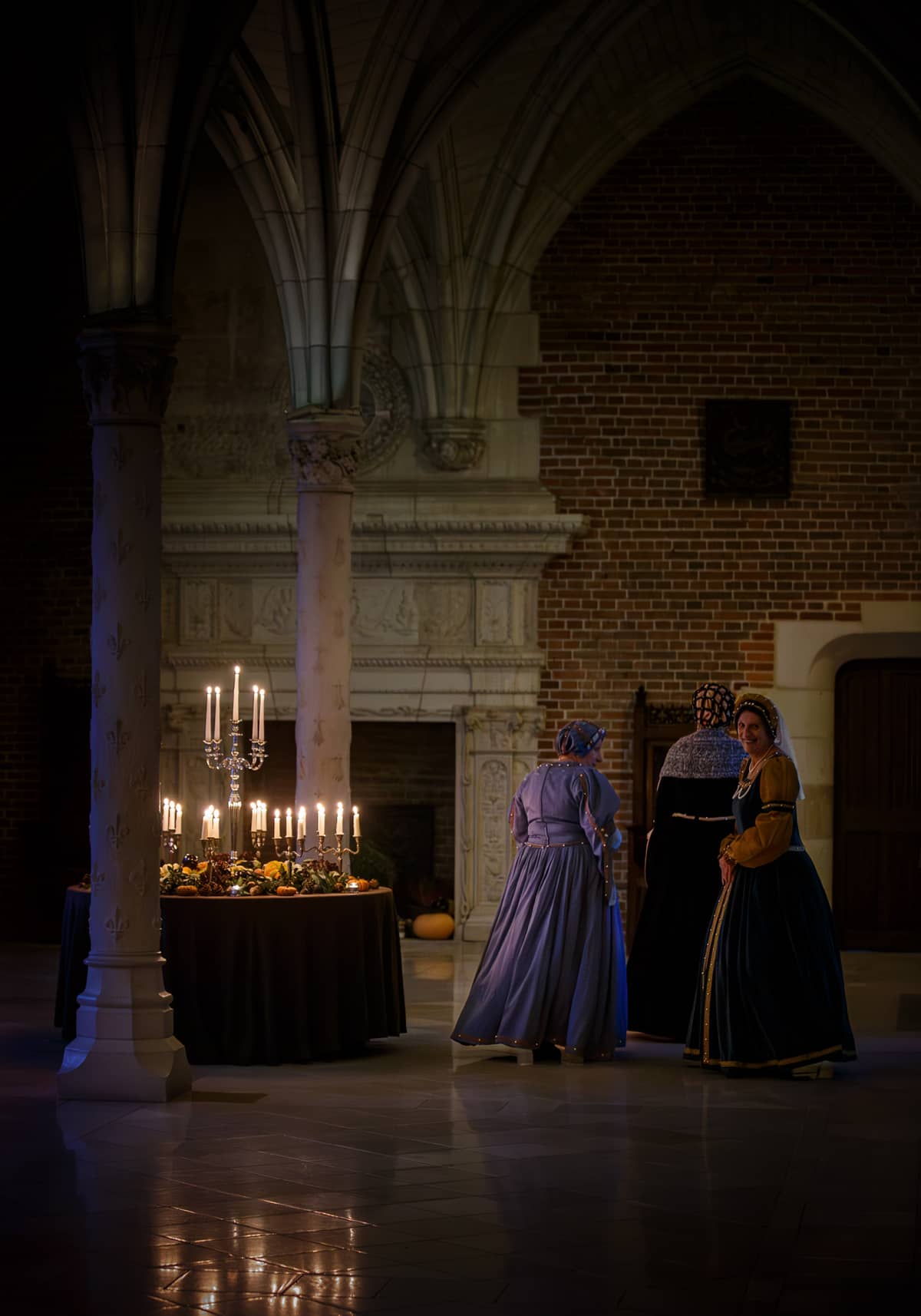 Illustration de l'événement : Balades nocturnes aux chandelles au château royal d'Amboise