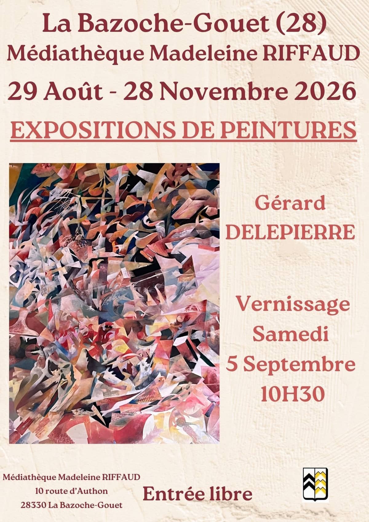 Illustration de l'événement : Exposition de peintures