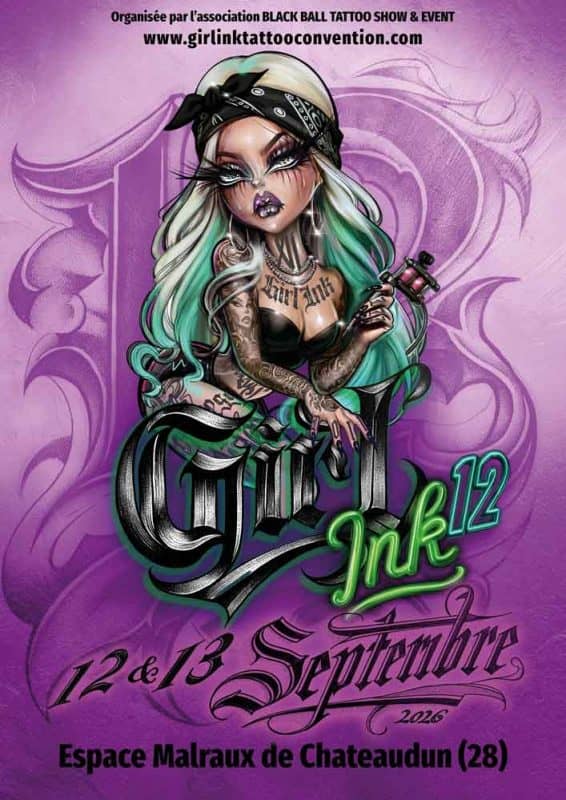 Illustration de l'événement : Girl’Ink Tattoo Convention