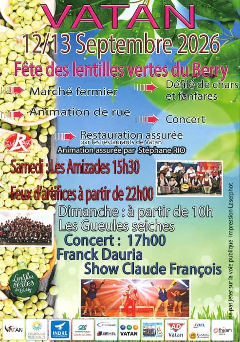 Illustration de l'événement : Fête de la lentille verte du Berry