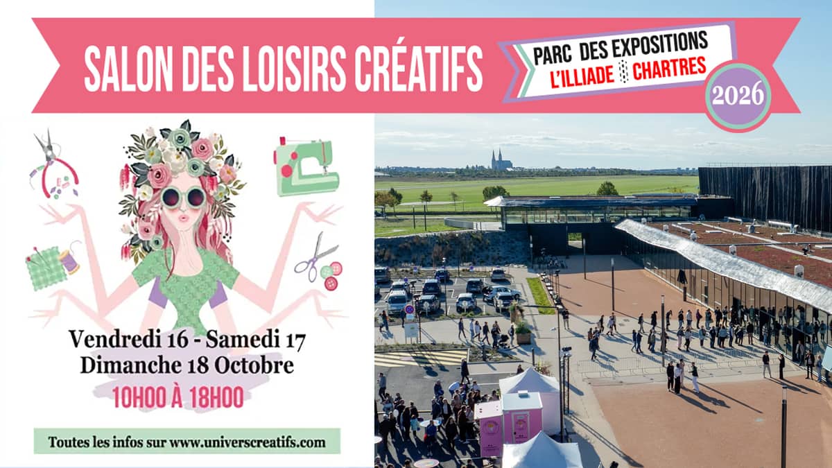 Illustration de l'événement : Salon des loisirs créatifs de Chartres 2026