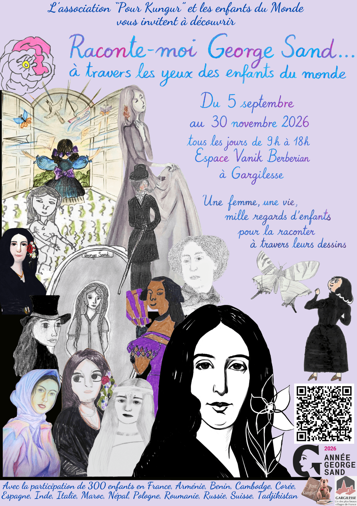 Illustration de l'événement : Exposition "Raconte-moi George Sand"