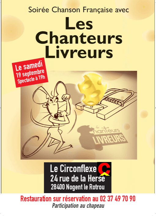 Illustration de l'événement : Soirée Chanson Française au Circonflexe