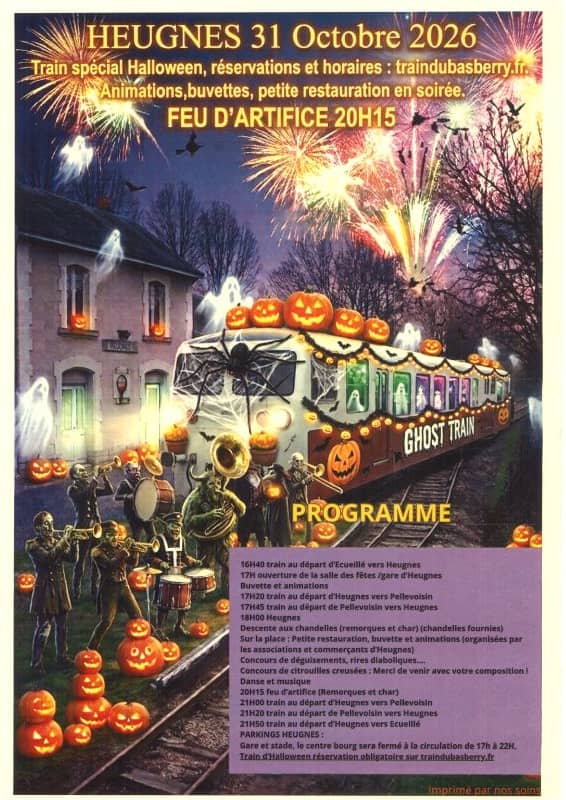Illustration de l'événement : Train d'Halloween