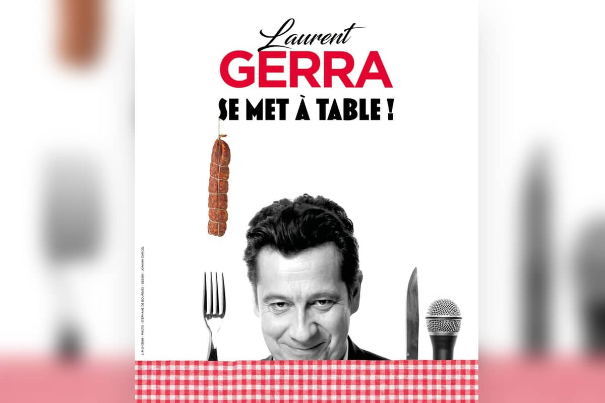 Illustration de l'événement : Spectacle : Laurent Gerra se met à table