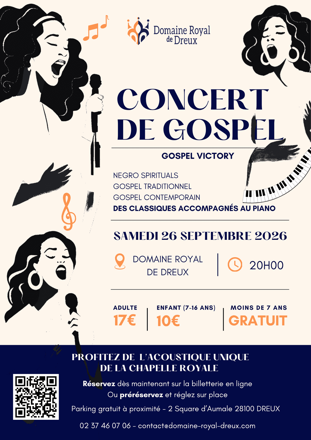 Illustration de l'événement : Concert de gospel