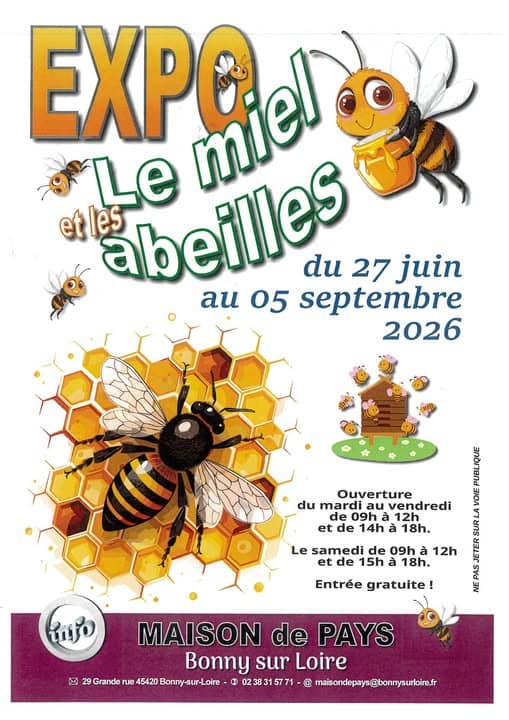 Illustration de l'événement : Exposition "Le miel et les abeilles"
