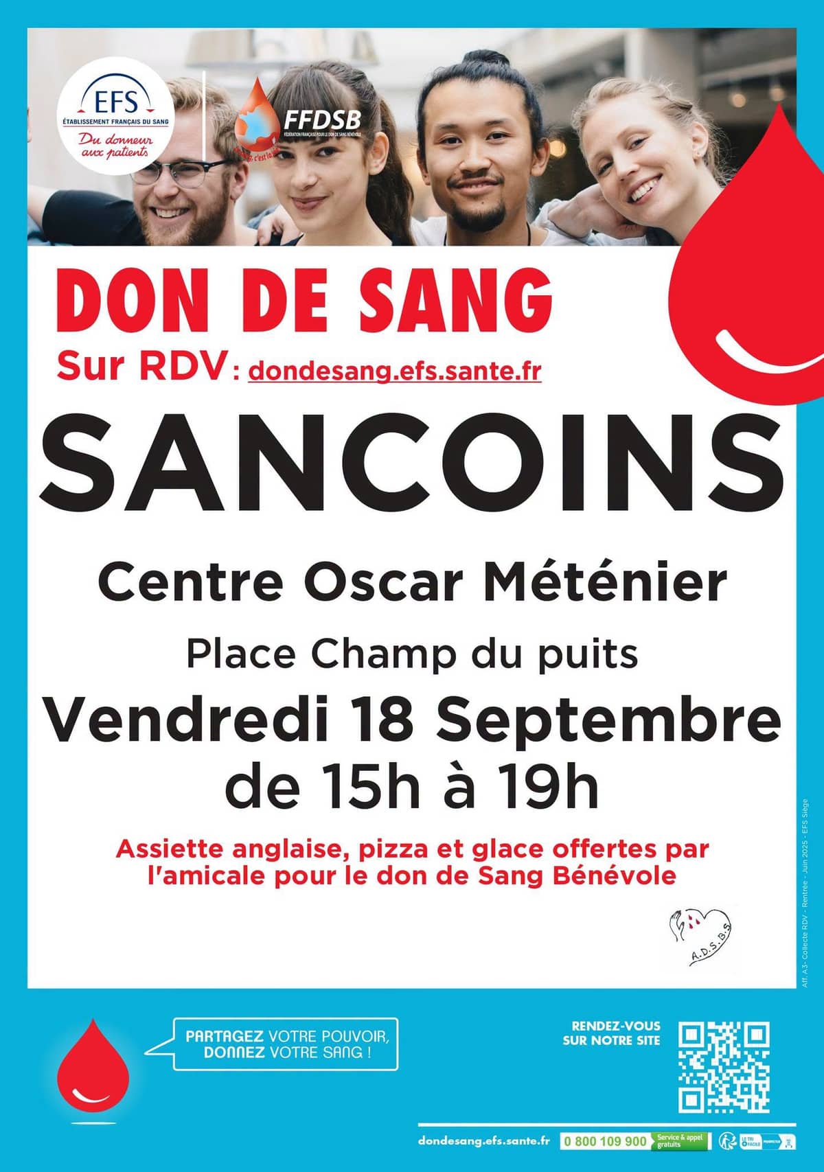 Illustration de l'événement : Don de Sang sur rdv