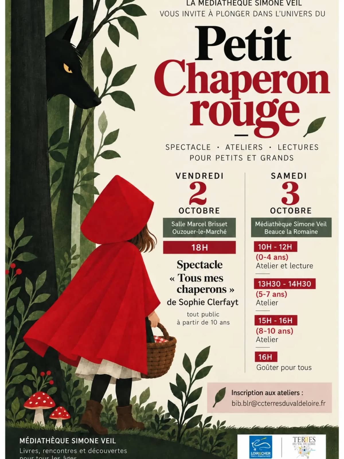 Illustration de l'événement : Petit Chaperon rouge