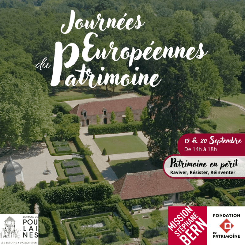 Illustration de l'événement : Journées Européennes du Patrimoine au Domaine de Poulaines