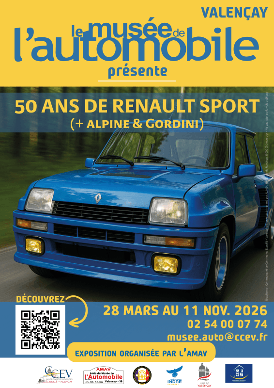 Illustration de l'événement : Exposition "Les 50 ans de Renault Sport"