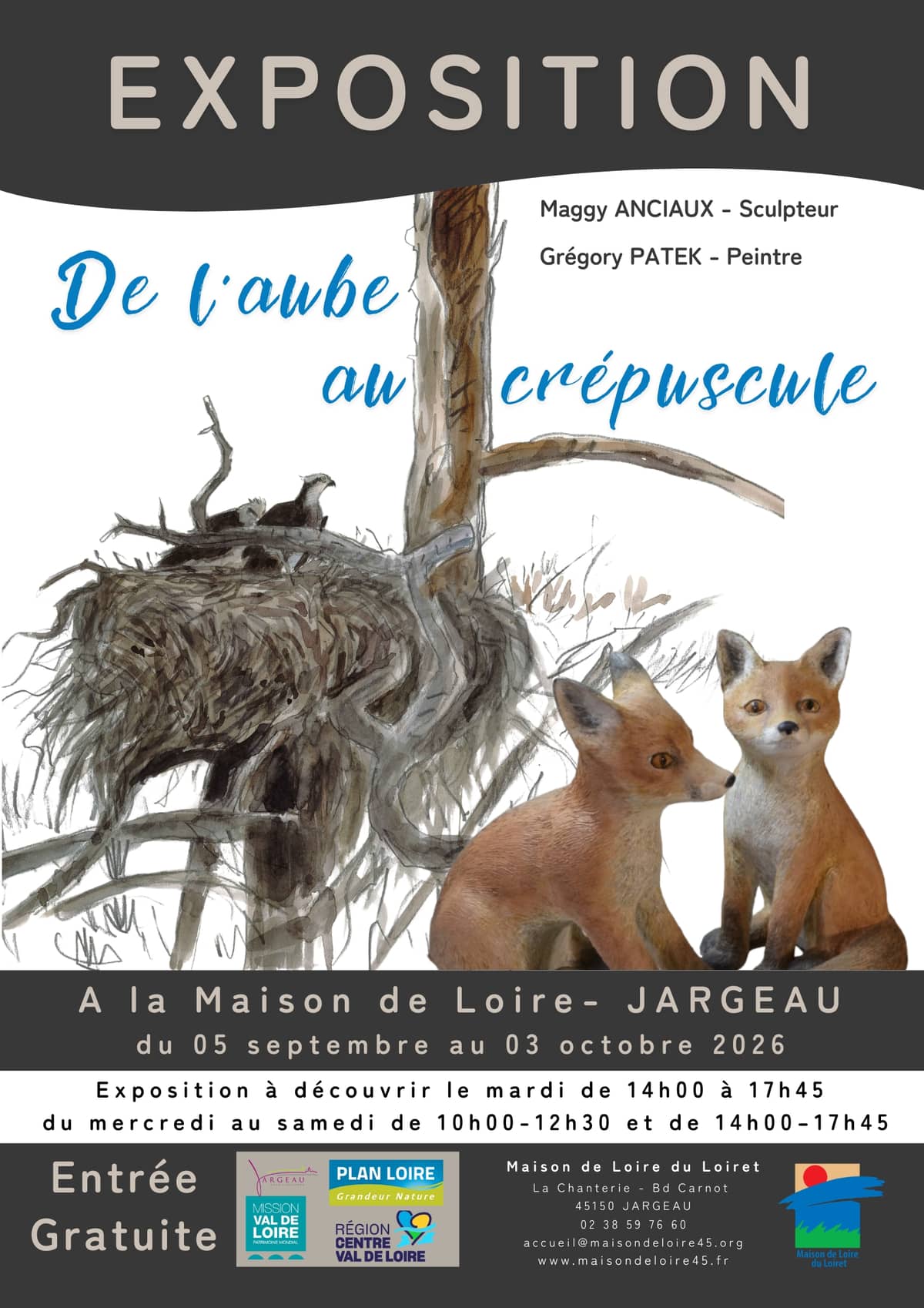 Illustration de l'événement : Exposition : De l'aube au crépuscule