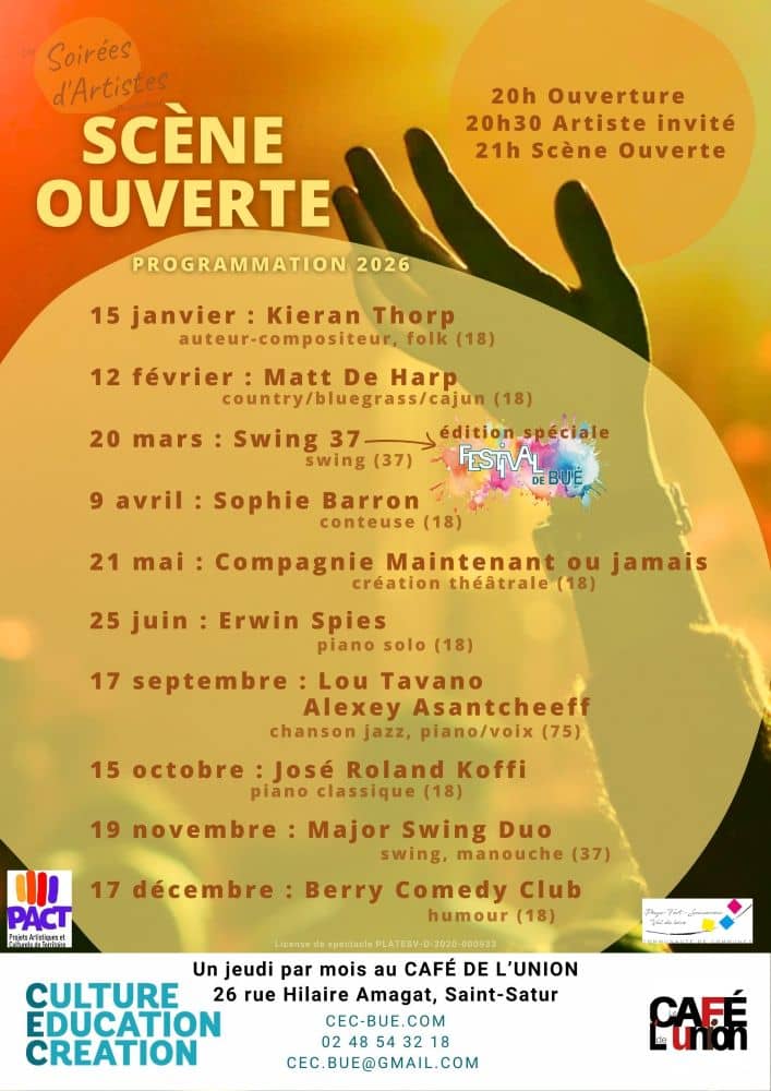 Illustration de l'événement : [SCÈNE OUVERTE] Lou Tavano et Alexey Asantcheeff