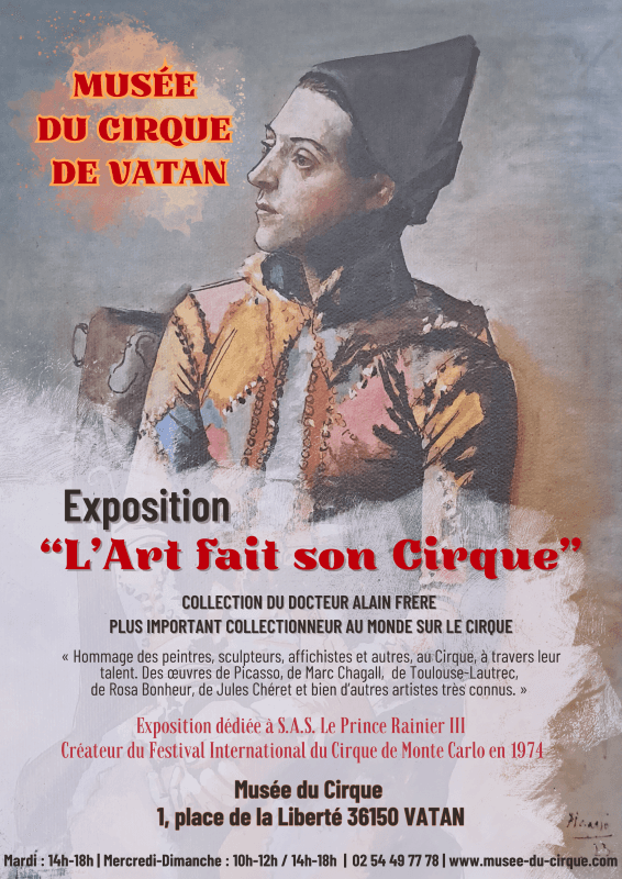 Illustration de l'événement : Exposition "L'Art fait son Cirque"
