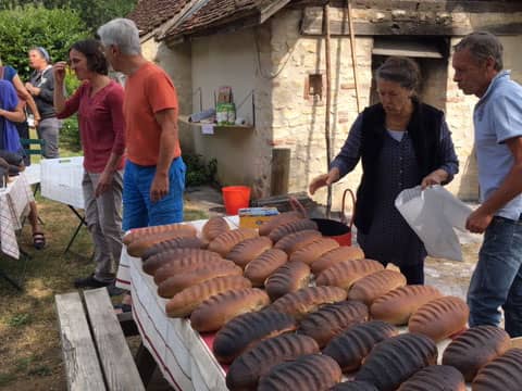 Illustration de l'événement : Cuisson au four à bois