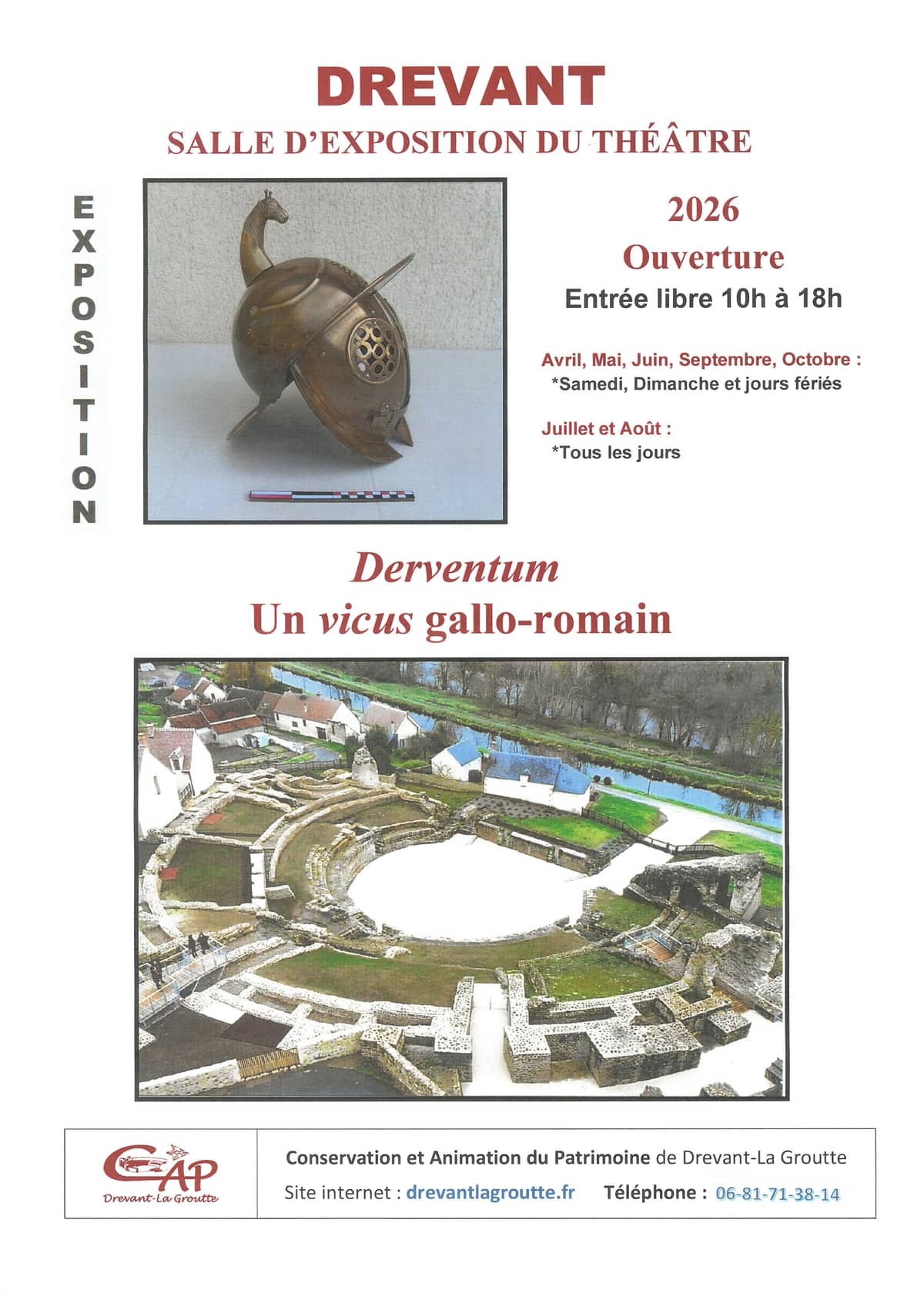 Illustration de l'événement : Exposition Derventum, un vicus gallo-romain