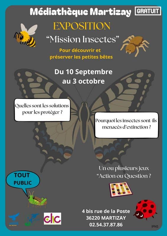 Illustration de l'événement : Exposition Mission Insectes
