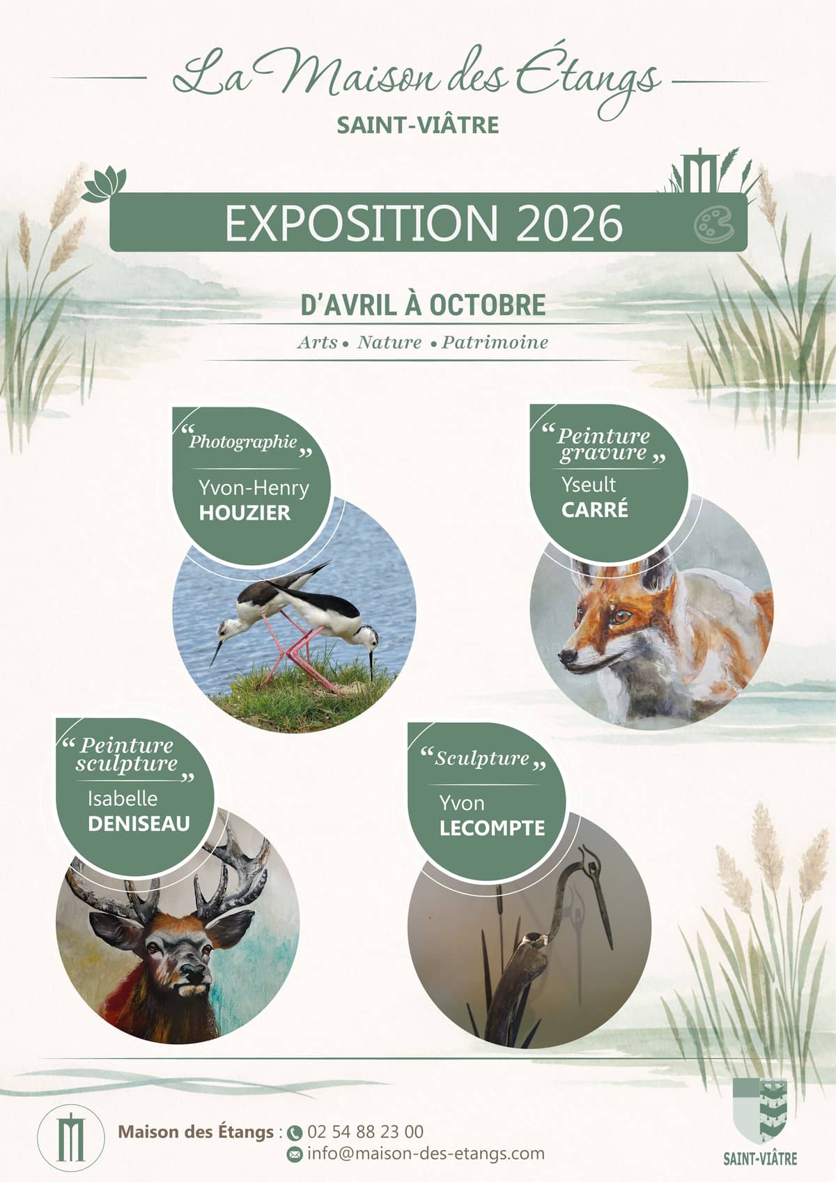 Illustration de l'événement : Exposition à la Maison des Etangs