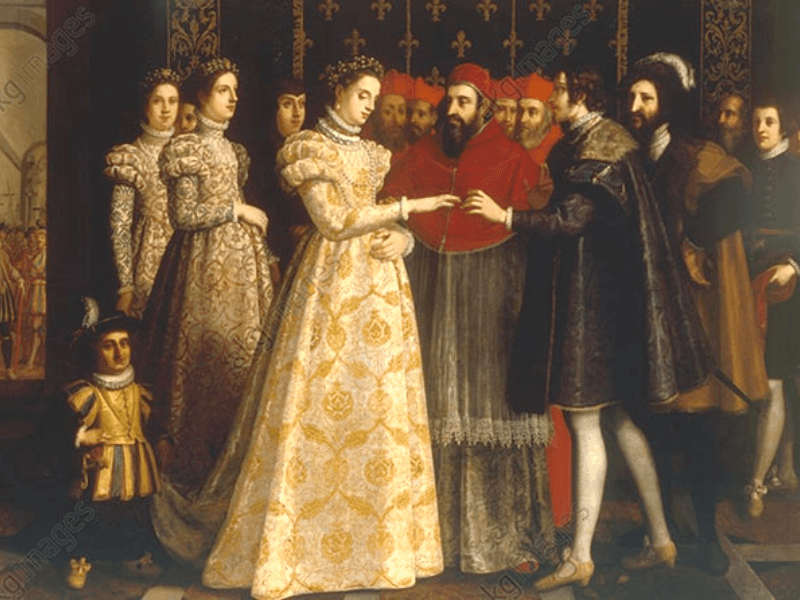 Illustration de l'événement : Conférence : Catherine de Médicis, de l'Italie au Val de Loire par Véronique Domagalski