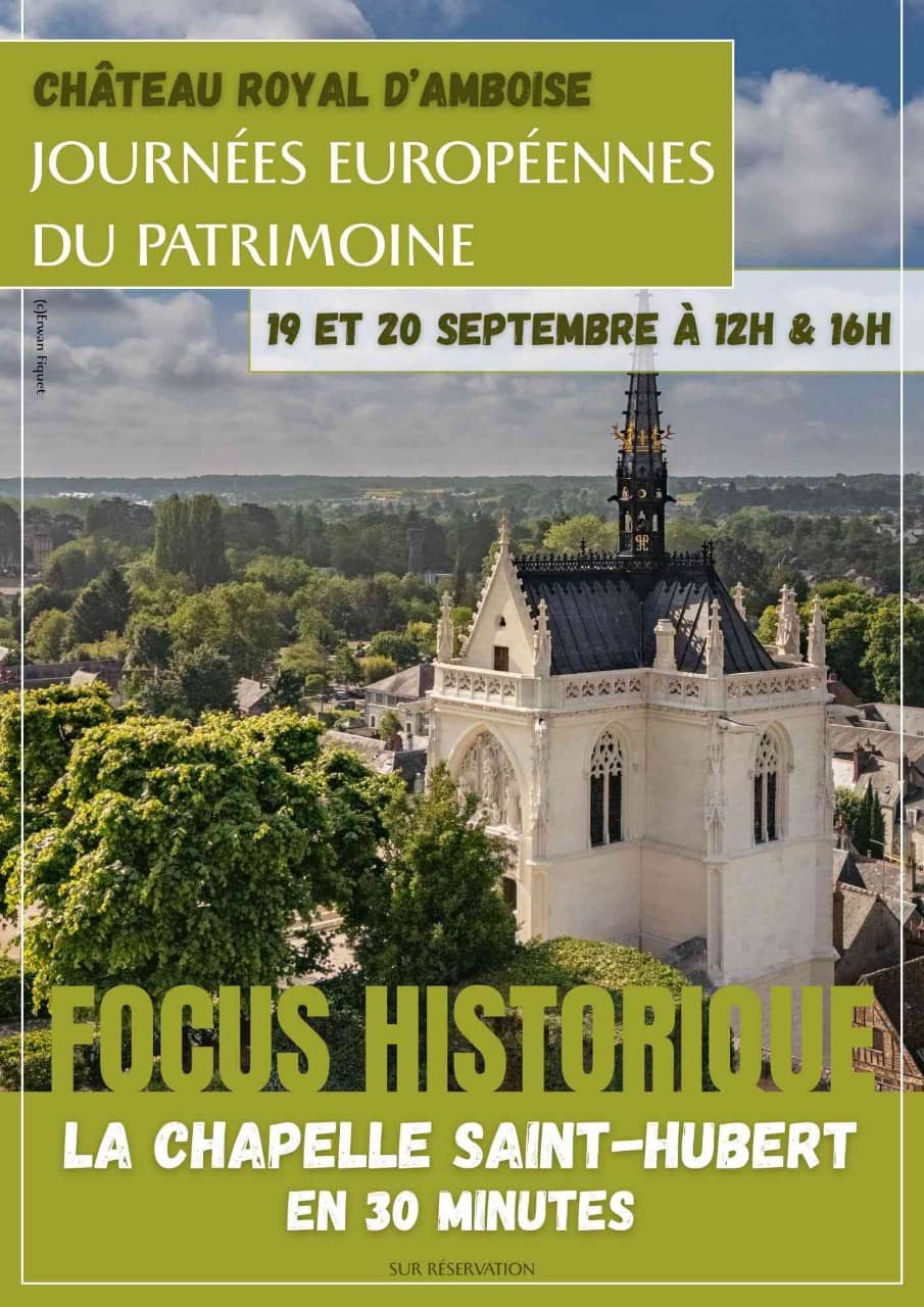 Illustration de l'événement : Journées Européennes du Patrimoine au château royal d'Amboise