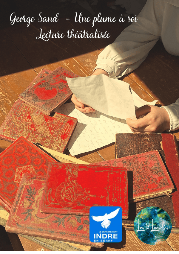 Illustration de l'événement : Lecture théâtralisée - George Sand, une plume à soi