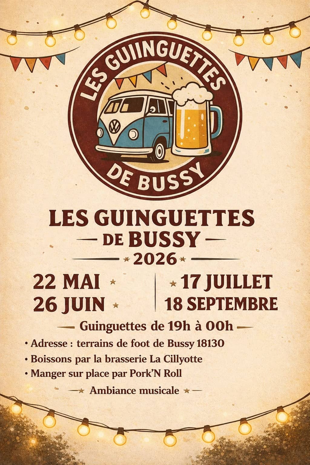 Illustration de l'événement : Les Guinguettes de Bussy