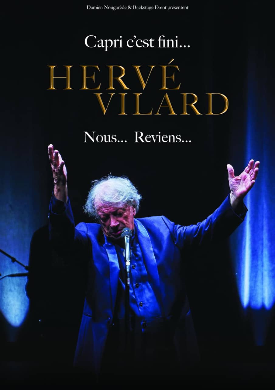 Illustration de l'événement : Hervé Vilard : Nous... Reviens...